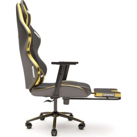 Resim Warrior Aragorn Kumaş Oyuncu Koltuğu - Gold - Ayak Uzatmalı Bilgisayar Sandalyesi - 1598B1201 