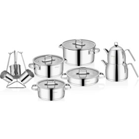 Resim Arow TR-4343 Venita 14 Parça Çelik Çeyiz Seti 