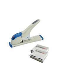 Resim Temat 9170 Extra Güçlü Zımba Makinası Bej + 2 Adet Tel 23/17 