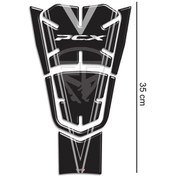 Resim Pcx 2021 Model Gri Siyah Tank Pad 