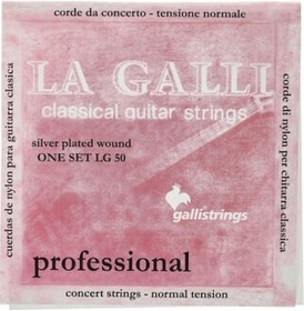 Resim Galli Lg 50 Klasik Gitar Teli Pena 