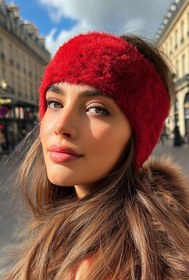Resim LAGRANZE Peluş Luxe Bandana 