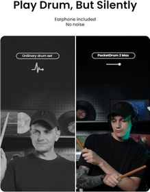 Resim AeroBand PocketDrum 2 MAX Elektronik Davul Seti – 2024 Sürümü 