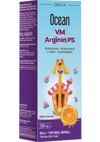 Resim Ocean Vm Arginin Ps Ballı Portakal Takviye Edici Gıda 150 ML 