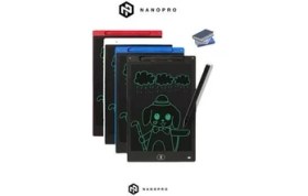Resim Nanopro Tablet LCD 8.5 Inç Dijital Kalemli Çizim Yazı Tahtası Grafik Not Yazma Eğitim Tableti 