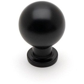 Resim System Siyah 26 mm Düğme Mobilya Kulpu (SY1465 0026 AL6) 