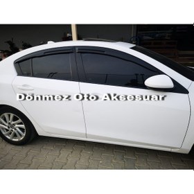 Resim Mazda 3 Mügen Cam Rüzgarlığı Sedan 2009 - 2014 Arası 4 Lü Set N11.33505 