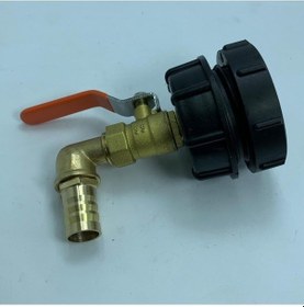 Resim Trendooze Ibc Tote Tank Adaptörü 2 İnce 62mm Dişli Sağ 19mm Yüksek Kaliteli 19 Mm 