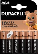 Resim Duracell Aa Kalem Pil (6Li) Paket Fiyat 545454009 