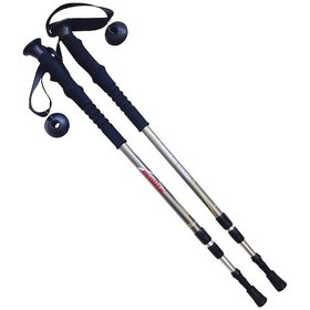 Resim Evolite Ultralite Titanium Antishock Trekking Batonu Çok Renkli 