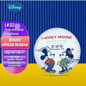 Resim Vkemall Disney Lk02 Bt5.1 Spor Kulaklıkları - Mickey Tasarımlı Hi-fi Ses Kalitesi, In-ear Ergonomik, Type-c Şarj Kutusu Beyaz 