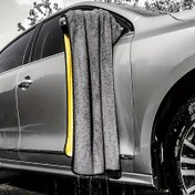 Resim Ultra Emici Mikrofiber Araba Yıkama Havlusu - Hızlı Kuruyan, Yumuşak Detay Temizleme Bezi 