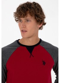 Resim U.s. Polo Assn. Erkek Bordo Pijama Takım 50318618-vr014 Bordo 