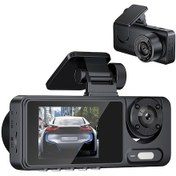 Resim Padalink 3 Kameralı Araç Kayıt Cihazı - Ön, Arka Ve İç Görüntüleme İle Full Hd Güvenli Sürüş Kaydı 