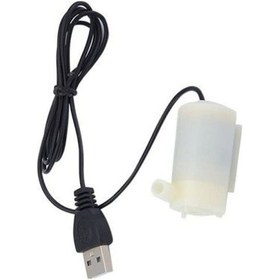 Resim 5v Usb Mini Dalgıç Su Pompası - Kompakt Dıy Proje Motoru 