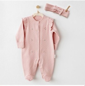 Resim Andywawa Bebek Tulum Takım Ac26083 Pembe Pink 