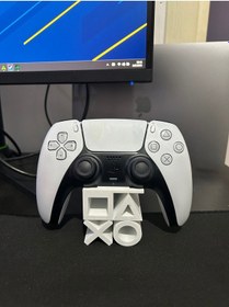 Resim Reborn 3d Ps5 Dualsense Uyumlu Stand Beyaz 