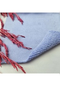 Resim 3 İplik Diagonel Kumaş Bebe Mavi Mavi 