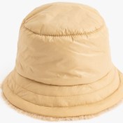 Resim Kadın Peluş Bucket Şapka 