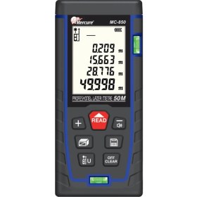 Resim Yüksek Hassasiyetli 50 Metre Profesyonel Lazer Ölçüm Cihazı 