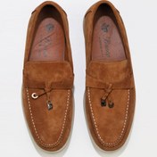 Resim Bueno Shoes Kahverengi Açık Süet Erkek Loafer 05ms101 