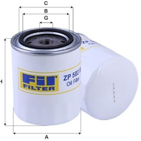 Resim Fil Filtre Zp502 Yağ Filtresi N11.16299 