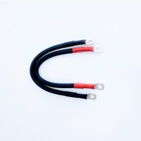 Resim Akü Paralel Bağlantı Kablosu 25 Mm 40 Cm + 40 Cm 