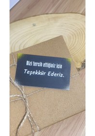 Resim Eticaret Teşekkür Kartı 5x8 Cm 500 Adet 