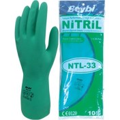 Resim Beybi Ntl-33 Kimyasal Koruyucu Nitril Eldiven 33 cm 10B 