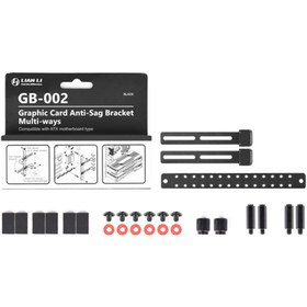 Resim Lian Li GB-002 Sarkma Önleyici Ekran Kartı Destek Braketi (G89.GB-002X.00) 