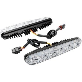 Resim 1 Çift Araba Gündüz Led Işık Gün Işığı Araba Styling Dönüş Sinyali Göstergeleri Drl Otomatik Gündüz Farları 