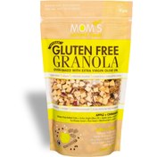 Resim MOM'S NATURAL Glutensiz Elmalı Tarçınlı Granola 300g 