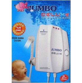 Resim Deluxe Elektrikli Şofben 7 Emniyetli Delüx Jumbo 