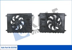 Resim KALE 353760 | Ford Mondeo 2007-2014 1.6 Benzinli Manuel Fan Motoru Modülsüz 