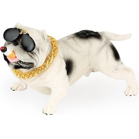 Resim Köpek Figürü - Beyaz Huiliang 