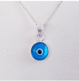 Resim Nazar Boncuklu 925 Ayar Gümüş Kolye Ucu 535200160 