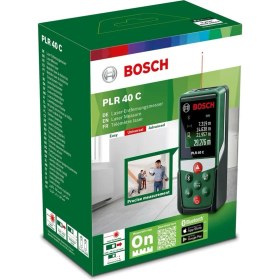 Resim Bosch Plr 40 C Lazerli Uzaklık Ölçer Metre 