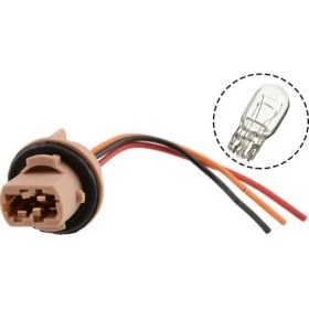 Resim 93-1016 T20 Dipsiz Ampul Duyu Tek Duy-Çift Duy Kablolu N11.3791 