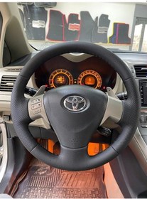 Resim Toyota Corolla 2006-2010 Auris 2007-2009 Araca Özel Direksiyon Kı Siyah 