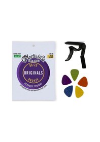 Resim Martin & Co. M170 80/20 Bronz Akustik Gitar Takım Teli 3'Lü Set 