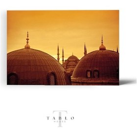 Resim Ayasofya Kubbeleri Ahşap Tablo 4mm 
