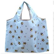 Resim Kangvka 6 Adet Yeniden Kullanılabilir Alışveriş Çantası - Çevre Dost Katlanabilir Ağır Yük Taşıyabilir Tote 40x40+21x5cm, 20kg Kapasite Çok Renkli 