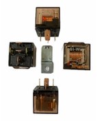 Resim ylz 12v Röle 5 Uçlu 40 A Işıklı (ŞEFFAF) (ÇİFT PLATİN) (30-85-86-87-87A) 