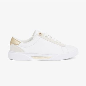 Resim Tommy Hilfiger Chic Court Kadın Beyaz Sneaker 026 Fw0fw08382 Beyaz 