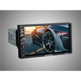 Resim Jameson JS-1990-V2 7inç Ince Kasa Ayarlanır Ekran Dabıl Teyp Uyumlu KABLOSUZ CARPLAY KAMERA HEDİYE 