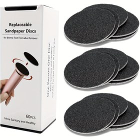 Resim Ölü Ciltleri Gidermek İçin Elektrikli Ayak Telleri İçin Uygun 60 Adayır Rulo (Ekstra Kaba 80 Törpü) Bir Kutu 