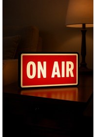 Resim On Air Tasarımlı Gece Lambası Dekoratif Aydınlatma Çok Renkli 