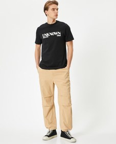 Resim Oversize Paraşüt Pantolon Kargo Cep Detaylı 