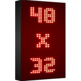 Resim Depo Tabela Reklam Kırmızı Kayan Yazı LED Tabela 48 x 32 cm Tek Taraflı Depo Reklam Tabela 