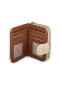 Resim Nas Bag Kadın Küçük Cüzdan Kum Taba Karaca Çok Renkli 